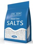 Натуральная соль Мертвого моря, 1200 гр.,  Dr. Sea